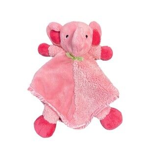 Carter's Pink Elephant with Legs Baby Lovey 11 x 11 Inches
